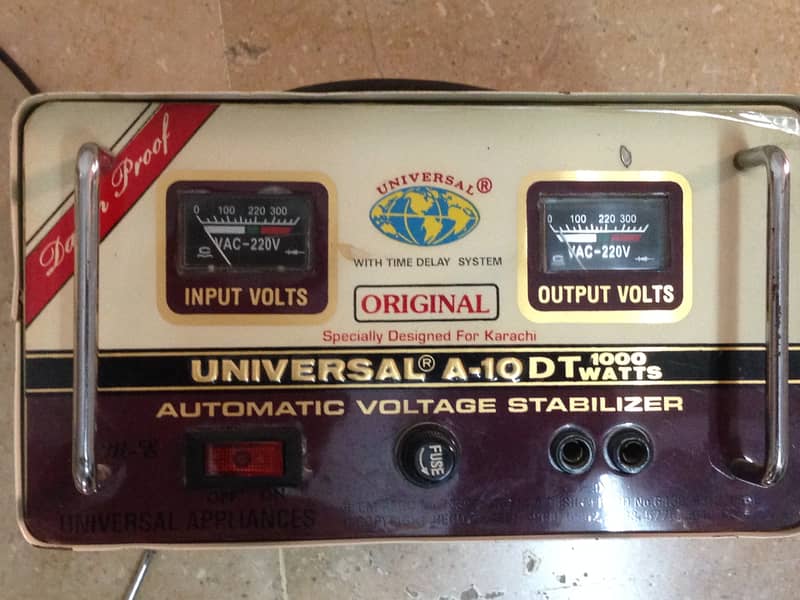 Univesral A-10D 1000 Watt copper winding stablizer 0