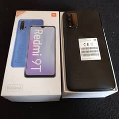Redmi 9t good condition  6gb/128gb Mobile box with original charger