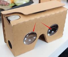 Google cardboard lenses