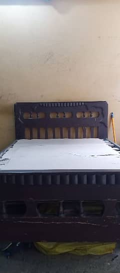 Wooden Bed 0