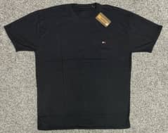 Men's Dri Fit Printed Half Sleeves Shirt - Black
