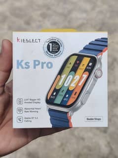 Kieselect Ks Pro Calling Smart Watch Dual Strap