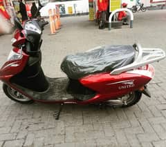 United Scooty 100cc 
Self & Kick Start For Sale