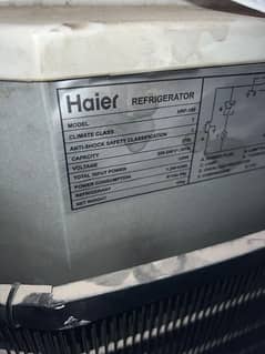 haier fridge good condition no damage