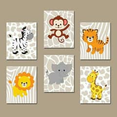 kids and baby room paintings 12/12 available in discount prices