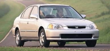 Honda Civic EXi 1996 Documents only Book and File 2 Lac
