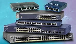 Cisco Switches| Huawei |Netgear | Linksys| Fortinet Switches available