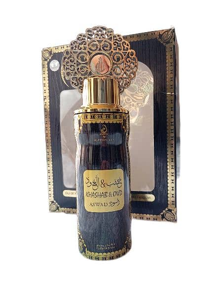 Arabiyat Khasab & OUD Aswad - 100ml OUD and 200 Body Spray 3