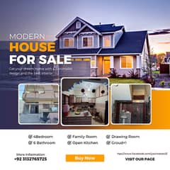 Ground + 1 House For Sale 0
