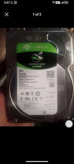4Tb Hard Disk Seagate 0