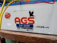 AGS GX-200F 27 Plates 12V 175AH Whatsapp 03476892044