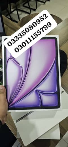 iPad Air 6th Gen 11" M2 Chip 128GB Wifi BLUE Box PACKED - 2024 MODEL