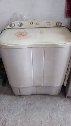 Haier washing dryer machine 03214326258