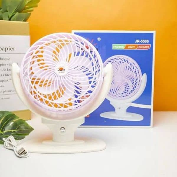 Usb Rechargeable Telescopic fan / electric fan 2