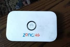 Zong 4g Bolt Plus Unlock  All Network Internet Device Full Box