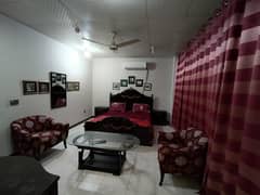 1 Bed Luxury Fully Furnished Lowest Price Flat Apartment Available For Rent in DHA PHASE 8 EX-PARK VIEW Lahore 0