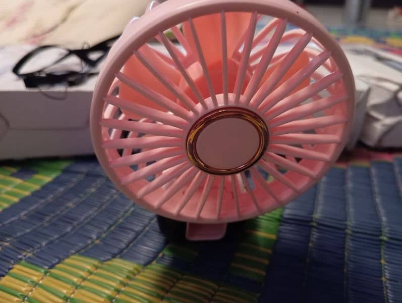 rechargeable/ handheld n neck fan 3