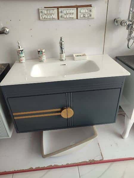 pvc and tile vanity 1