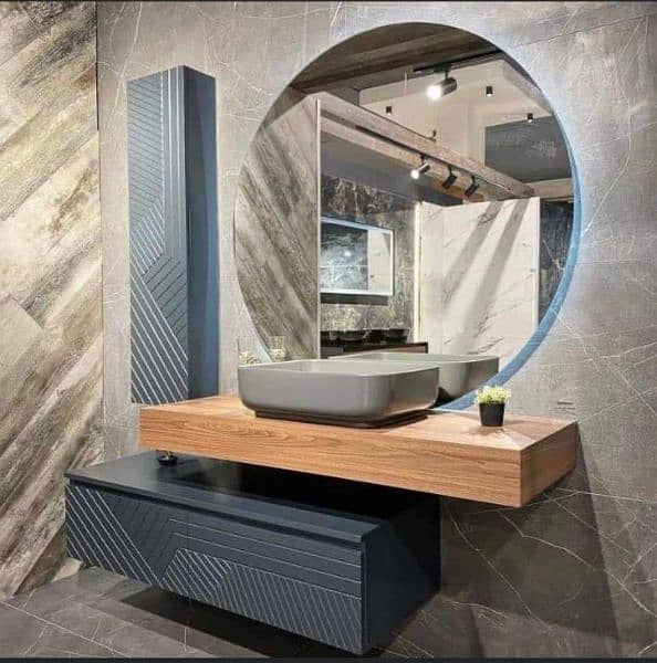 pvc and tile vanity 4