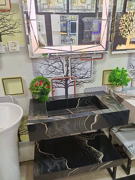 pvc and tile vanity 17
