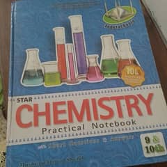radimate practical book, chemistry class 9 and 10