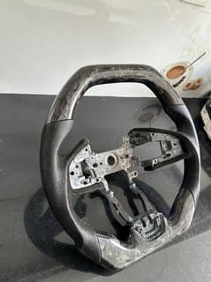 Original forged carbon fiber steering wheel