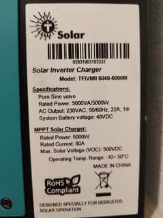 5KW  Tesla Solar Inverter