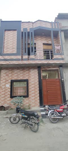 2 marla 6 months used house is available for rent in ghous garden housiing scheme phase 3skyland road canal road near jallo lahore.