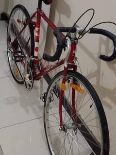 Imported sports bicycle