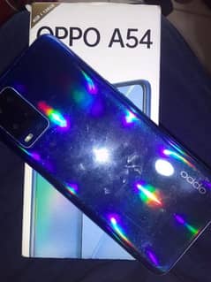 oppo A54 with box and. charger. 0