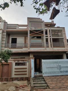 10 Marla's new house is available for sale in Sahafi housing scheme on Canal Road near Harbanspura Lahore.
