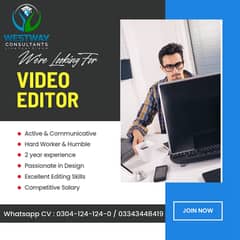 Graphic designer/ video editor