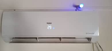 Haier AC DC inverter 1.5 ton heat and cool urgent sale