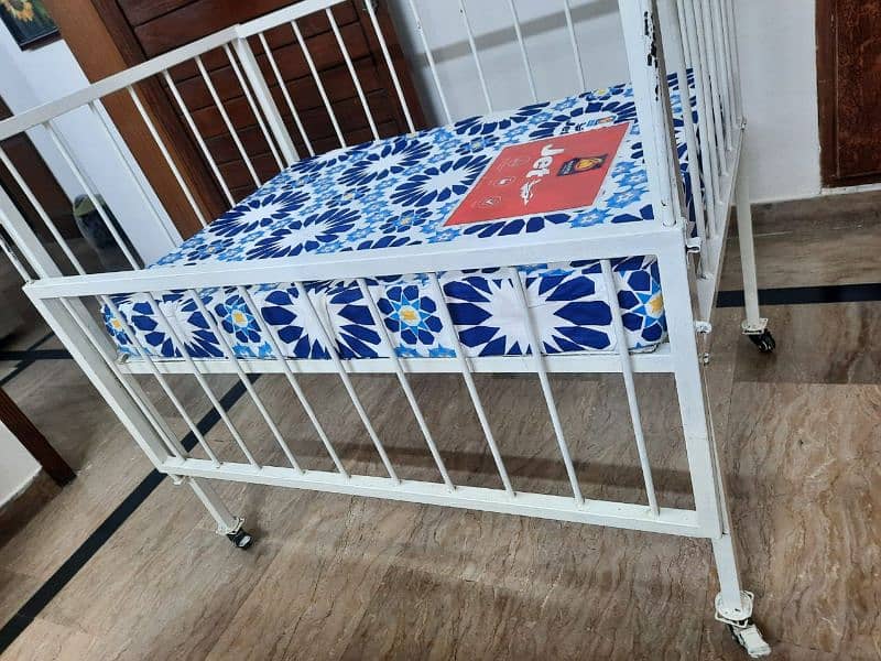 baby cot bed +mattress 1