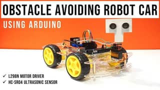 Arduino Obstacle Avoidance Car Whatsapp 03034174311 0