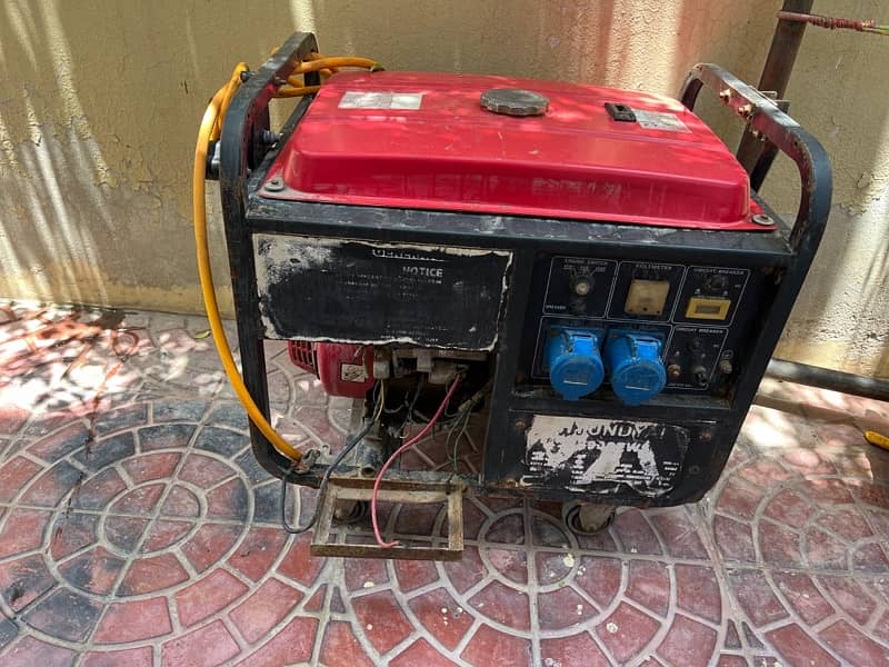 Hyundai 5 Kva self starting Generator 8