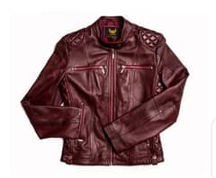 sheep leather jacket urban style for men's