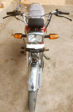Honda CD 70 Red Color 2023 model Lush condition for sale. 0