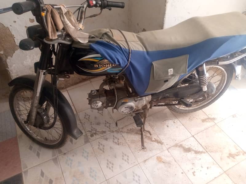 Bionic 70cc model 2021 urgent sale krni hai 1