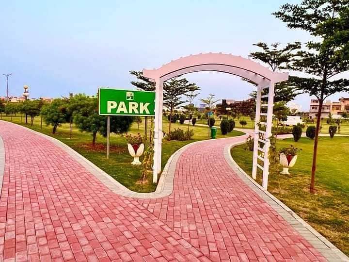 8 Marla main bule ward commercial plot available for sale in Faisal Hills of block Exactive taxila Punjab Pakistan 15