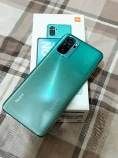 Redmi Note 10 With Box And Charger 10/10 condition 0