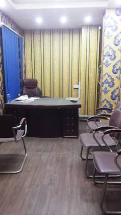 fully Furnished Area 550 Sq Ft Cooperate Office For Rent Gulberg 3 Lahore Original Pictures