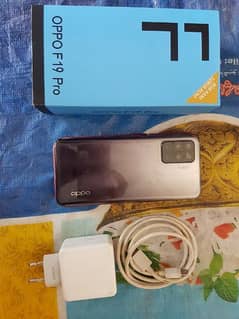 Oppo F19 Pro 8+8=16g ram 128gb rom box charger. no exchange