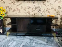 led rack for sale wodden rack with 2 drawas original wood brown color 0