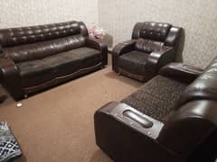 3 2 1 leather Sofa Set 0