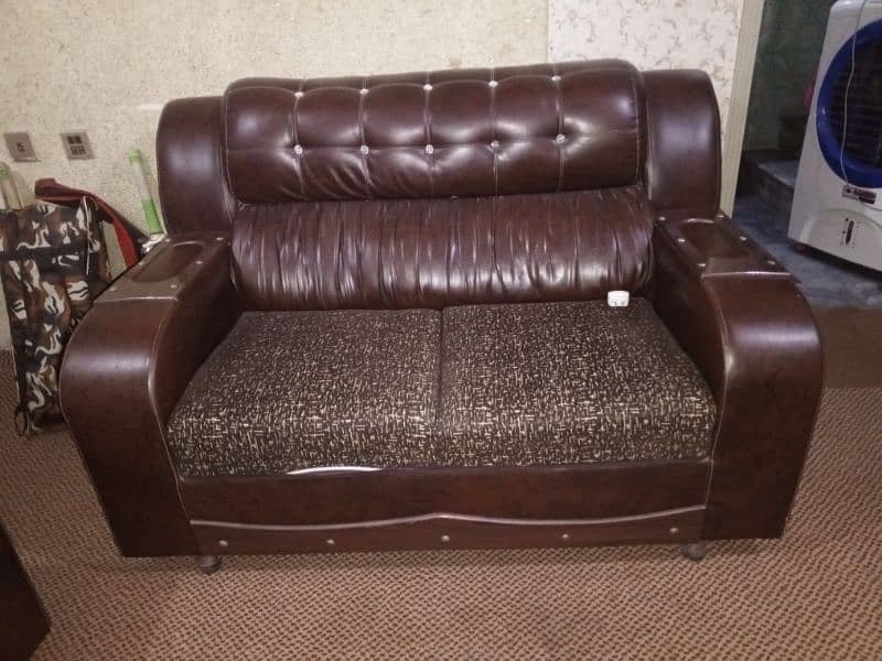 3 2 1 leather Sofa Set 1
