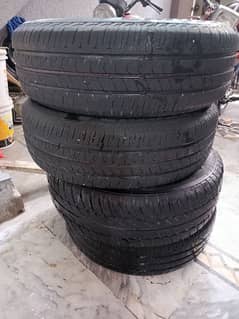 15 Number  4 Tyres for sale in good condition 0