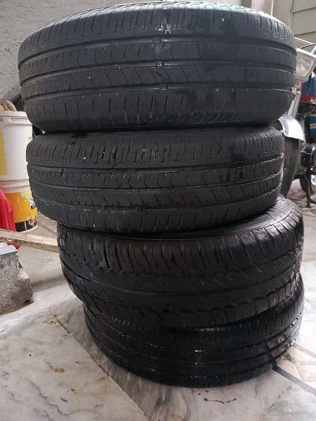 15 Number  4 Tyres for sale in good condition 1