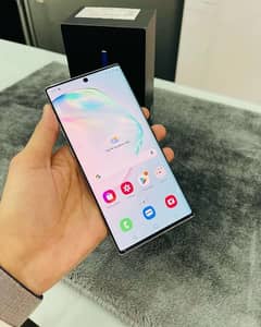 Samsung note 10 plus/12/+256gb PTA approved 0340=3549=361 my WhatsApp
