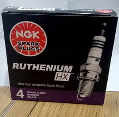 NGK SPARK PLUG SET RUTHENIUM HX(LKR7BHX) FOR DFSK GLORY 580 PRO